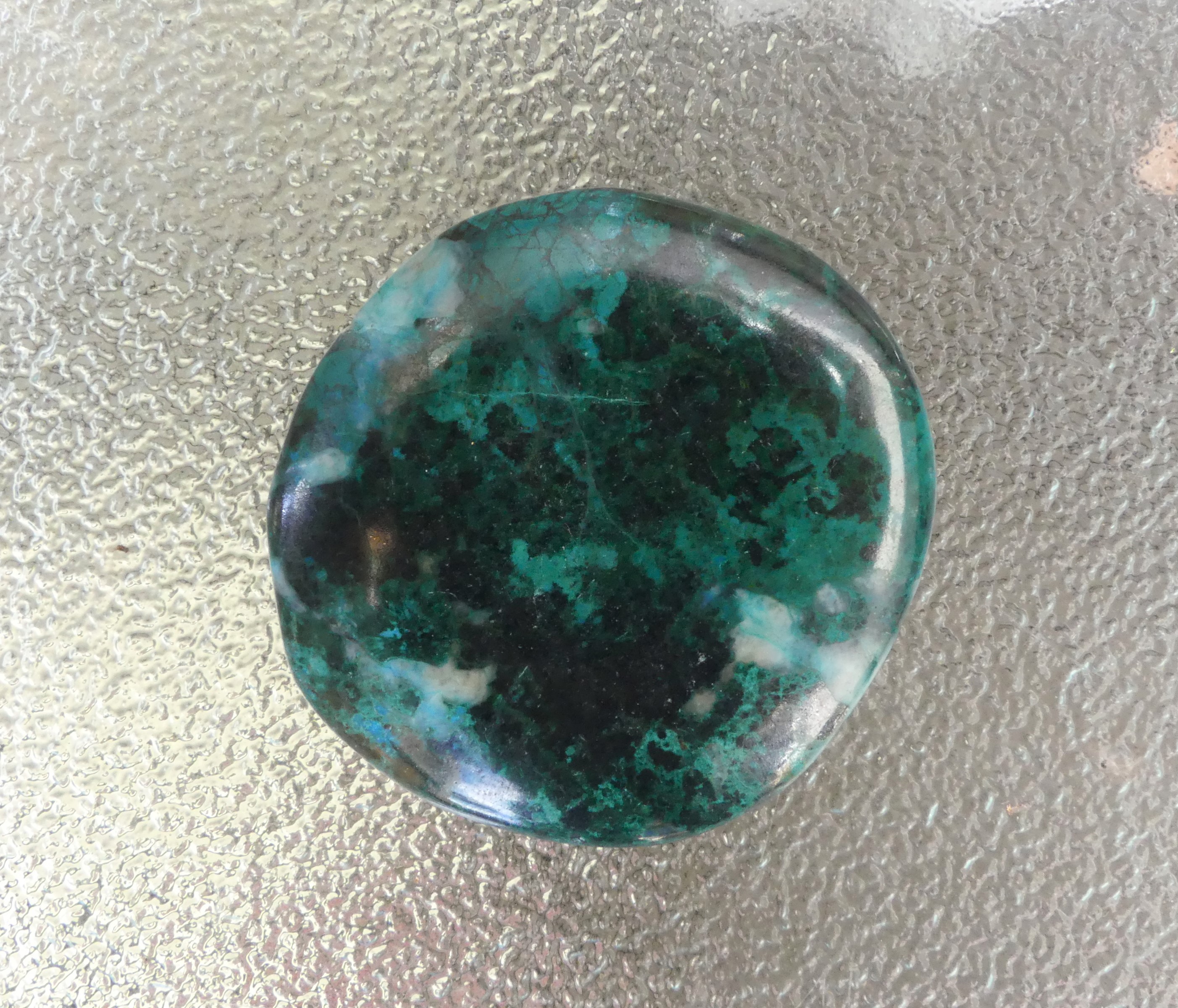 Chrysocolla Flatstone | Crystal Visions NZ