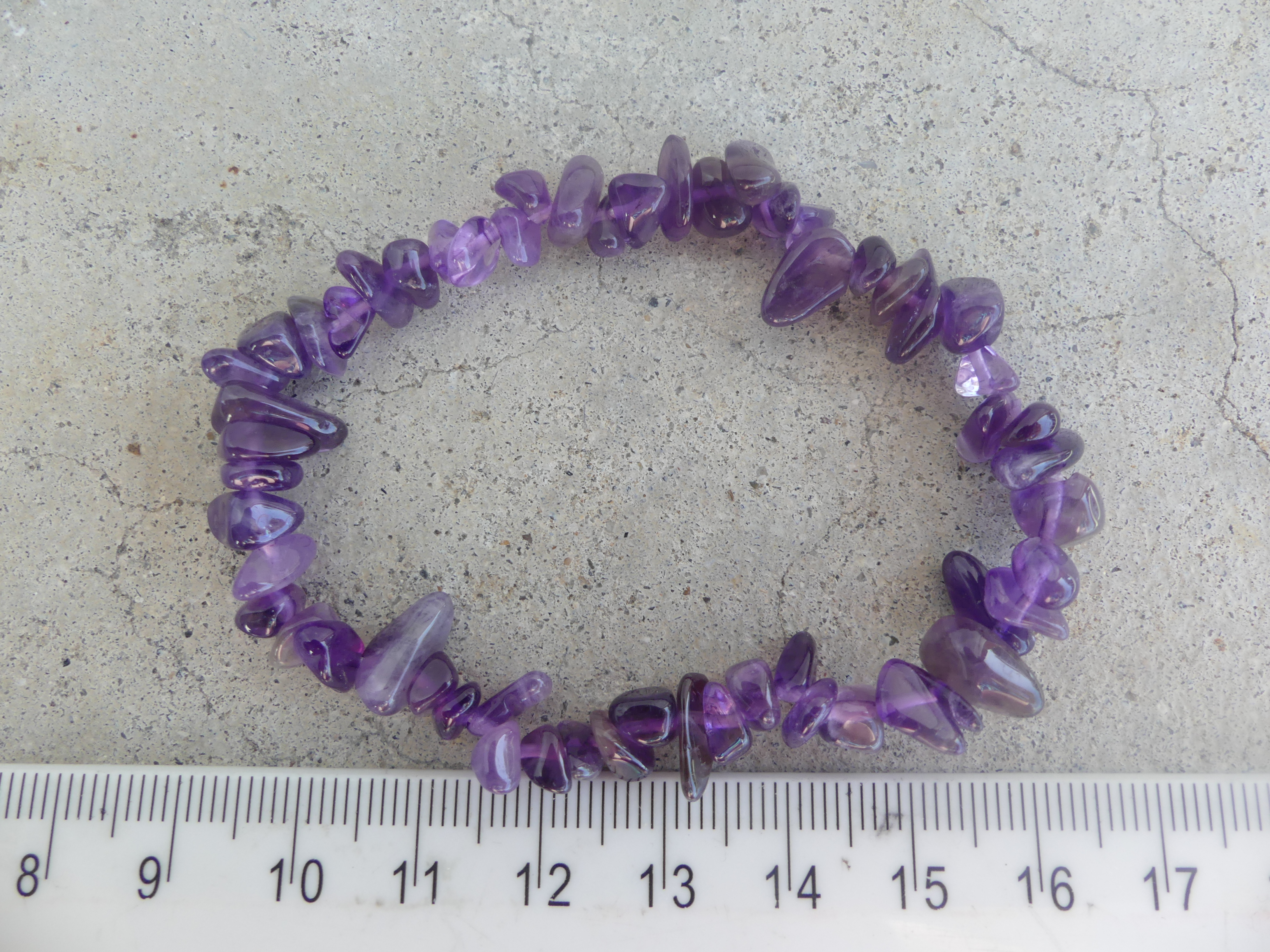 Amethyst Chip Bracelet | Crystal Visions NZ