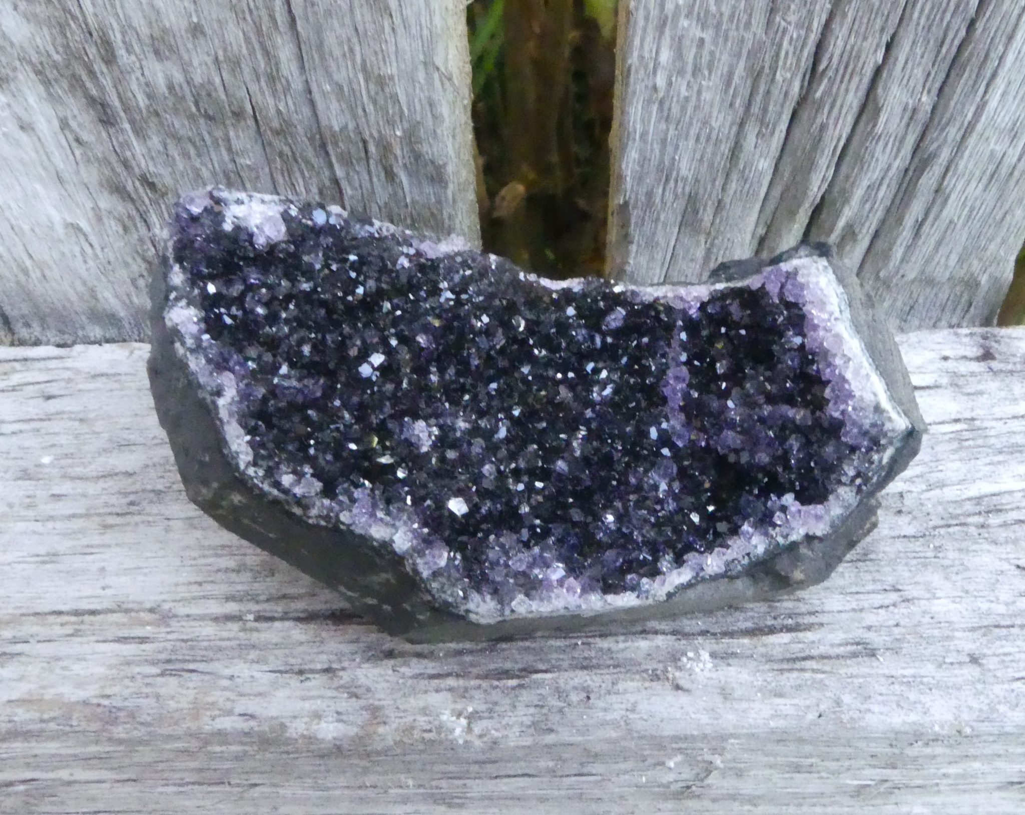 Black Amethyst Cluster – Crystal Visions NZ